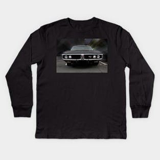 dodge charger 1972 Kids Long Sleeve T-Shirt